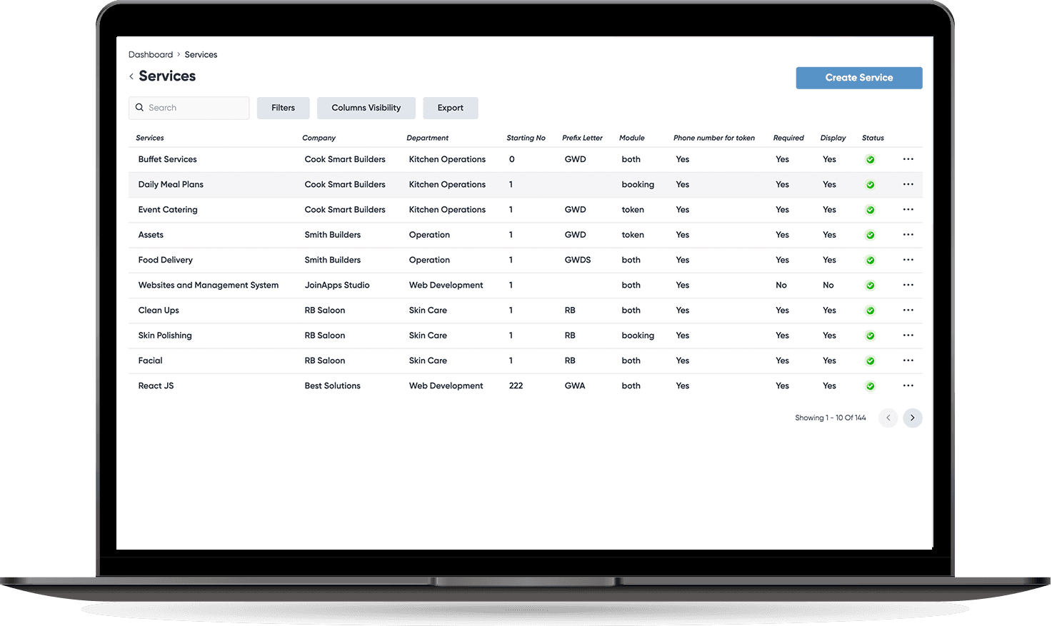 Queue call management workflow interface